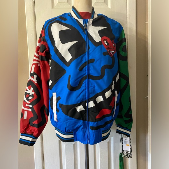 NWT Keith Haring Members Only Bomber Jacket - Picture 5 of 12